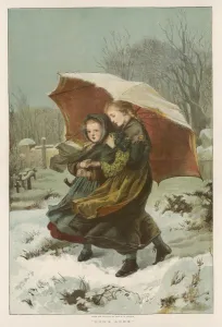 Walk Prints: Winter Walk / Graphic Xmas