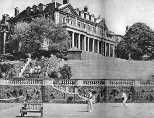 Nation Prints: Witanhurst tennis game