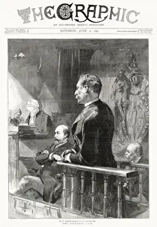 Public Prints: In the witness box William Gordon-Cumming a decorated lieutenant colonel in the Scots