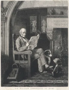 Armstrong Prints: Wm Armstrong / Fireplace