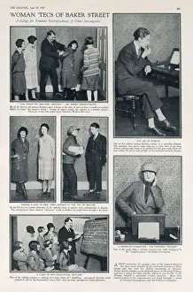 Crime Prints: Woman tecs of Baker Street: a college for feminine undergraduates of crime investigation