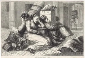 Porters Prints: Women at Covent Garden