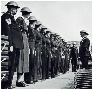 1939 Prints: Women of the River Emergency Service, September 1939