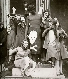 College Prints: Women students at University College, London Rag Week