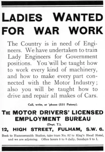 Jobs Prints: Women wanted for War Work, WW1