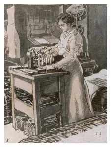 Testing Prints: Women Working 1920