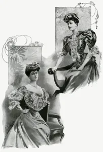 Evening Prints: Womens blouses 1905