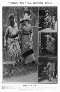 Uncomfortable Prints: Womens clothing in 1910