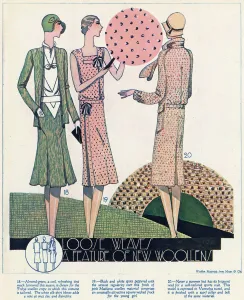 Frocks Prints: Womens clothing 1929