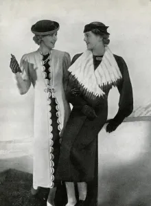 Wool Prints: Womens coats 1937
