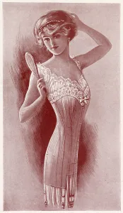 Belt Prints: Womens corset 1911