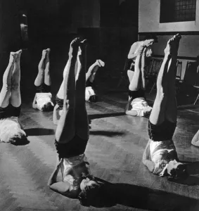 Legs Prints: The Womens League of Health & Beauty exercise classes, 1938