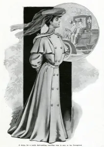 Outfit Prints: Womens motoring coat 1905