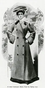 Outfit Prints: Womens motoring coat 1905