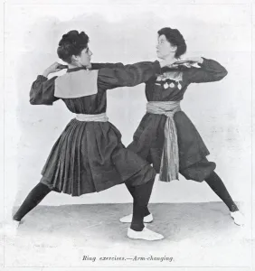 20th Prints: Womens physical exercise 1906