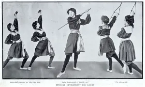 20th Prints: Womens physical exercise 1906