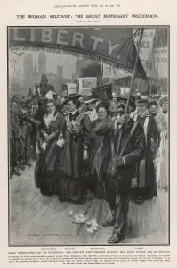 Balfour Prints: Womens Rights / March