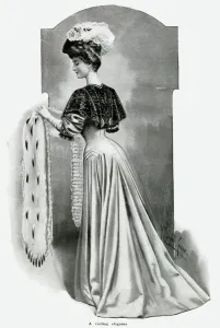 Visiting Prints: Womens visiting outfit 1905