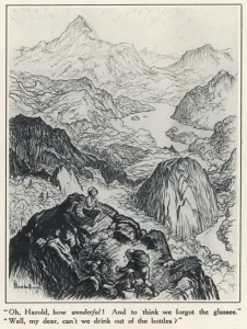 Climbing Prints: A wonderful view