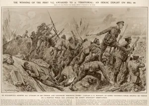 Heroism Prints: Woolley Earns Vc / Hill 60