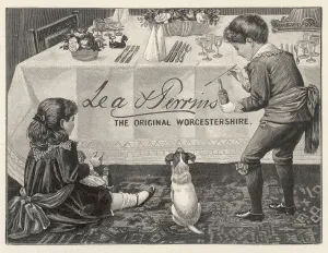 Original Prints: Worcester Sauce Advert