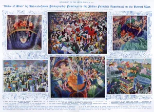 Colour Prints: Work of Italian Futurists at the Sackville Gallery, 1912