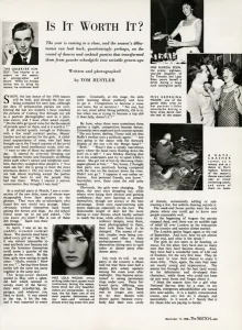 Parties Prints: Is it Worth It? Page from The Sketch on debutante season