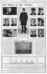 Disaster Prints: The Wreck of the Titanic - Noted passengers - Sphere