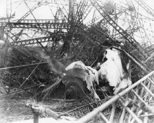 Disasters Prints: Wreckage of R101 airship
