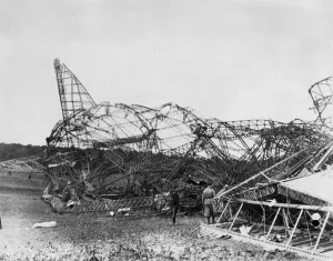 Disaster Prints: Wreckage of R101 airship