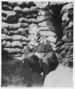 Mask Prints: WW1 / 1915 / GAS HELMET