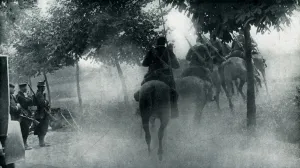 Cavalry Prints: WW1 - Belgian Cavalry in action