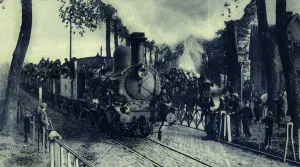 Evacuation Prints: WW1 - Extrication of the Belgian Army from Antwerp