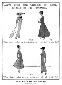 Nov17 Prints: WW1 fashion - As it was. Is. And Ever Will Be
