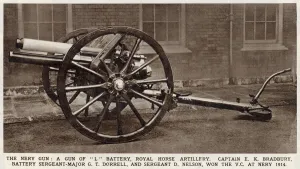 Bravery Prints: WW1 - Gun - L Battery at Nery