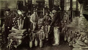 Explosive Prints: WW1 - Manufacture of Aerial Torpedoes - France