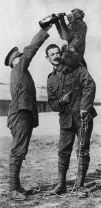 Monkey Prints: WW1 mascots: Billy the baboon