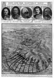 Henderson Prints: WW1 - Mons and our Masterly Move - 1914