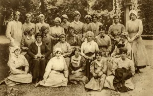 Contingent Prints: WW1 - Titled Women Munitions Workers