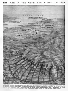 West Prints: WW1 - The War in the West - The Allies Advance - 1914