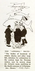 Atlantic Prints: WW1 - Whales mistaken for submarines