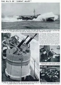 Wwii Prints: WW2 - The Motor Launches of E-Boat Alley