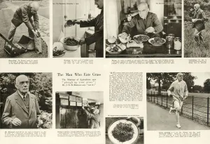 Eating Prints: WWII - the man who eats grass, Mr J. R. B. Branson