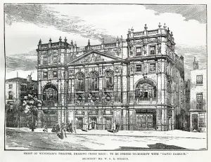Charing Prints: Wyndhams Theatre, Charing Cross Road