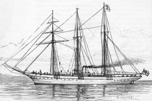 Frank Prints: Yacht Lancashire Witch