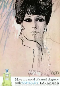 Beautiful Prints: Yardley advertisement, 1962
