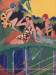 Travel Prints: Ye Goddesses and Little Fishes by Jack Greenall
