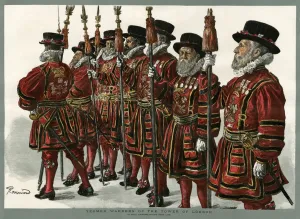 Images Dated 16th September 2016: Yeomen of the Guard 1888