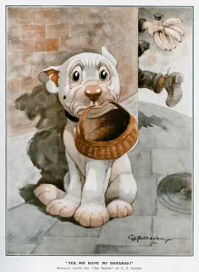 Bonzo Prints: Yes, we have no bananas! by George Studdy