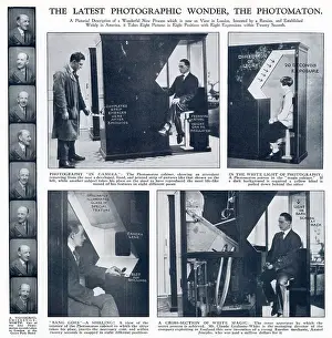 Twenties Prints: Young Russian inventor Anatol M Josephs received the first US patent for a fully automatic photographic film developing